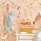 Mermaid Reef Wallpaper in Sweet Pink