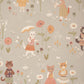 Catwalk Wallpaper in Dusty Blue