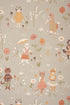 Catwalk Wallpaper in Dusty Blue