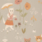 Catwalk Wallpaper in Dusty Blue