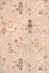 Sample Catwalk Wallpaper in Sweet Pink