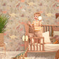 Dinosaur Vibes Wallpaper in Soft Green