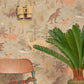 Dinosaur Vibes Wallpaper in Soft Green