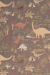 Sample Dinosaur Vibes Wallpaper in Evening Grey