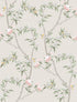 Sample Spring Blossom Chinoiserie Wallpaper in Beige