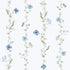 Sample Spring Blossom Vertical Garden Wallpaper in Blue