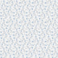 Spring Blossom Petit Flowers Wallpaper in Blue/White