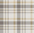 Spring Blossom Plaid Wallpaper in Taupe/Yellow