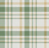 Sample Spring Blossom Plaid Wallpaper in Green/Yellow