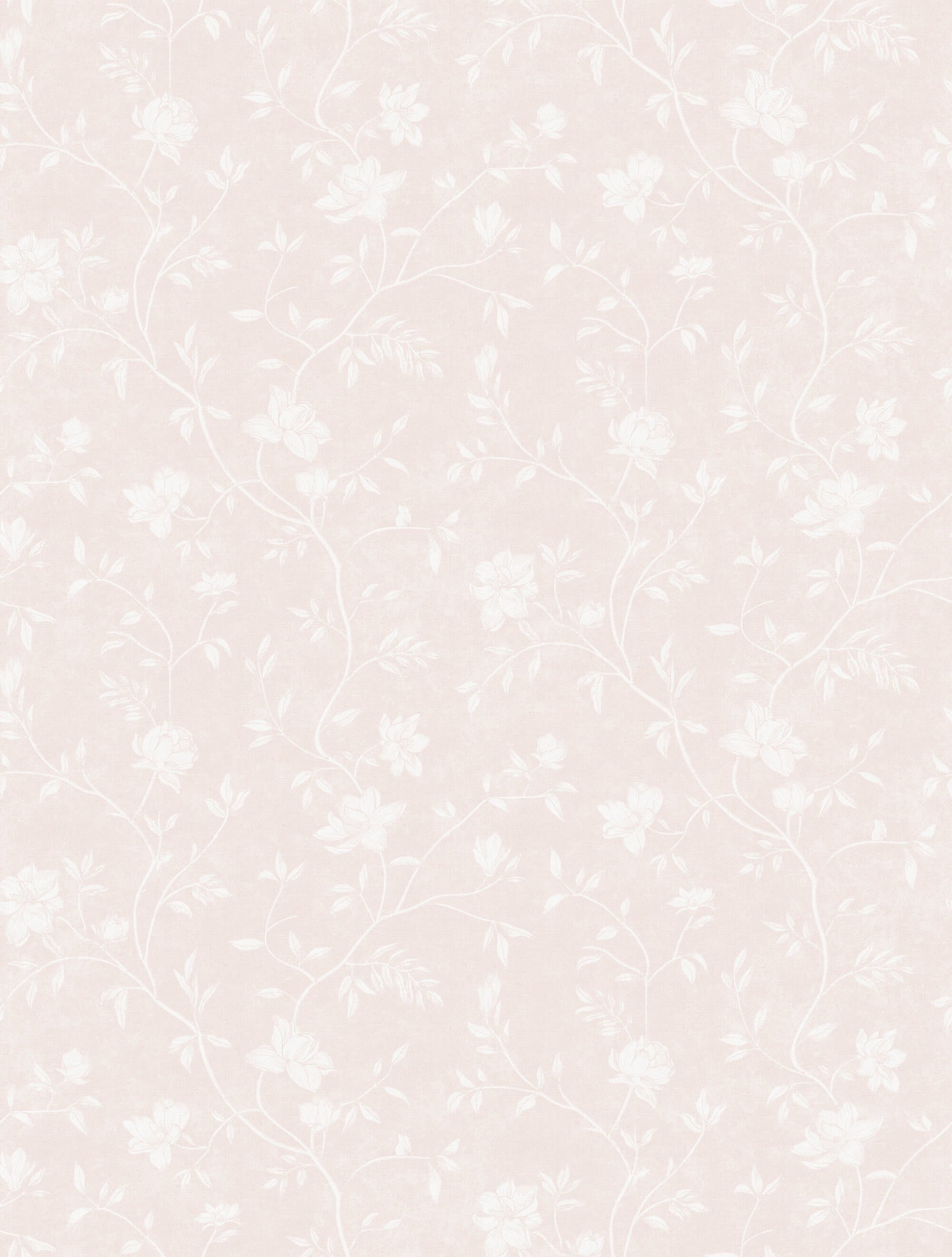 Sample Spring Blossom Magnolia Wallpaper in Pink