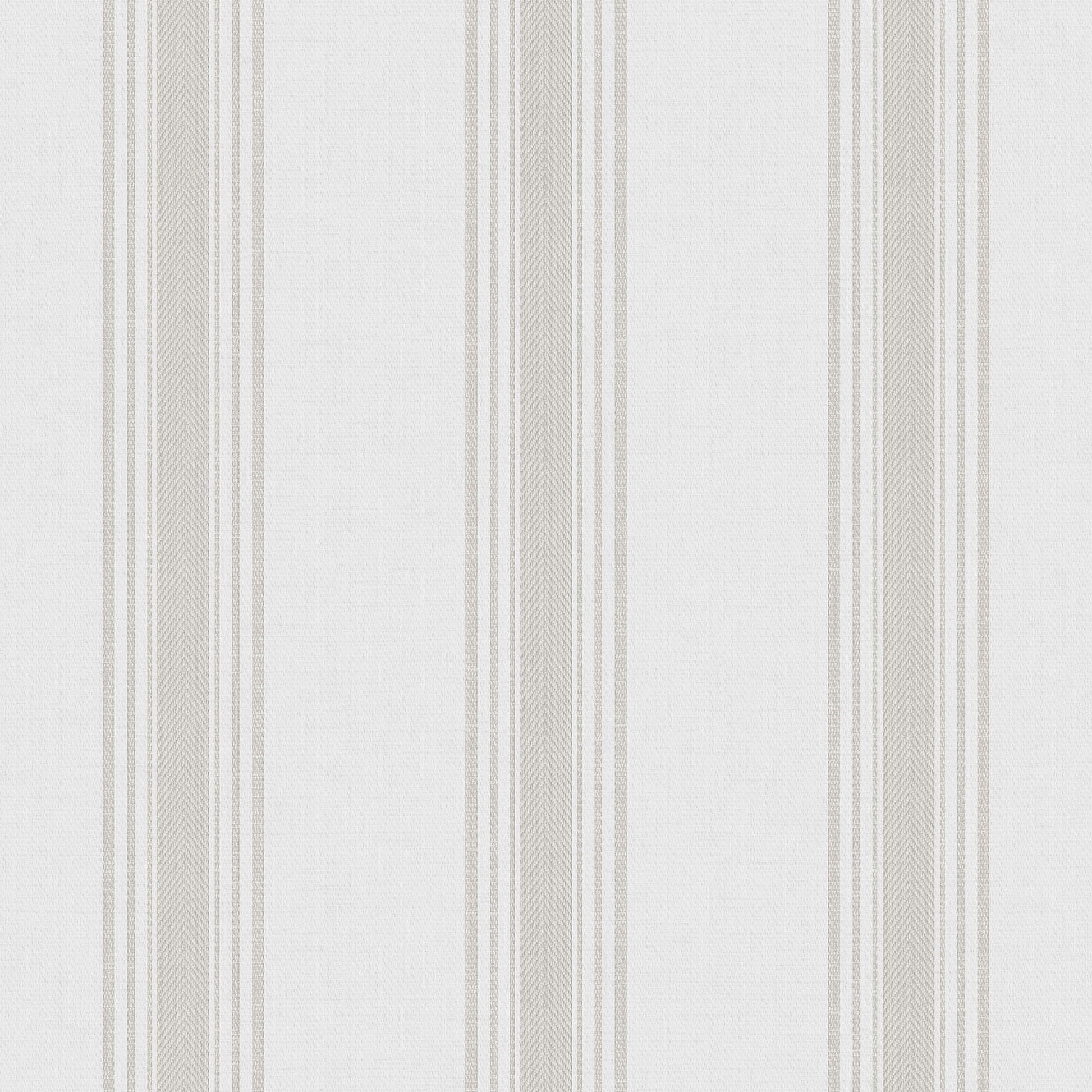 Sample Spring Blossom Stripes Wallpaper in Taupe