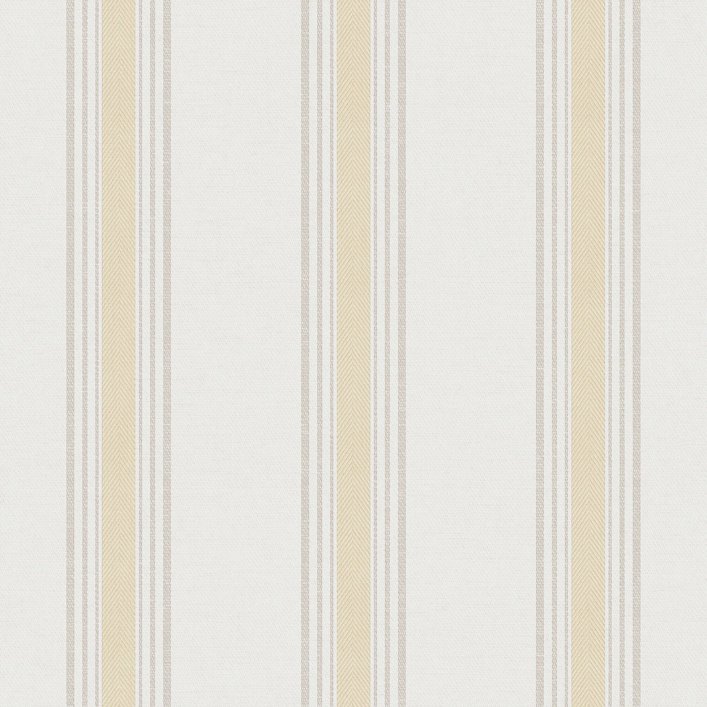 Sample Spring Blossom Stripes Wallpaper in Yellow