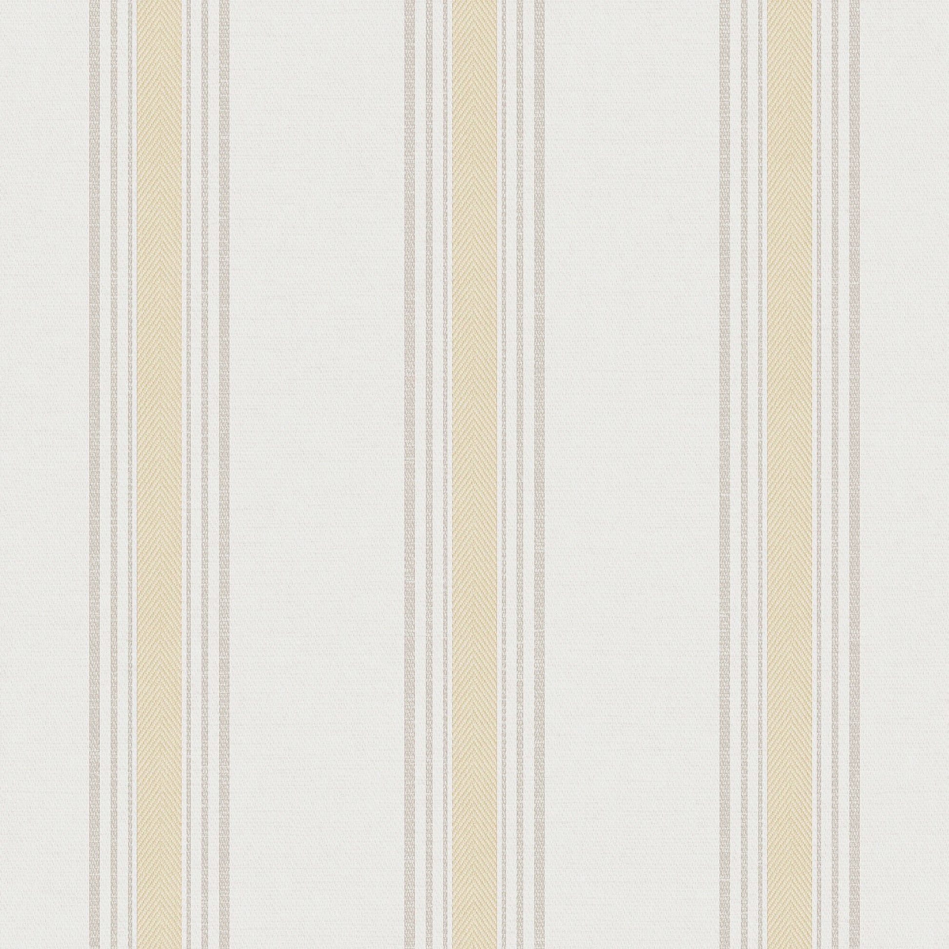 Sample Spring Blossom Stripes Wallpaper in Yellow