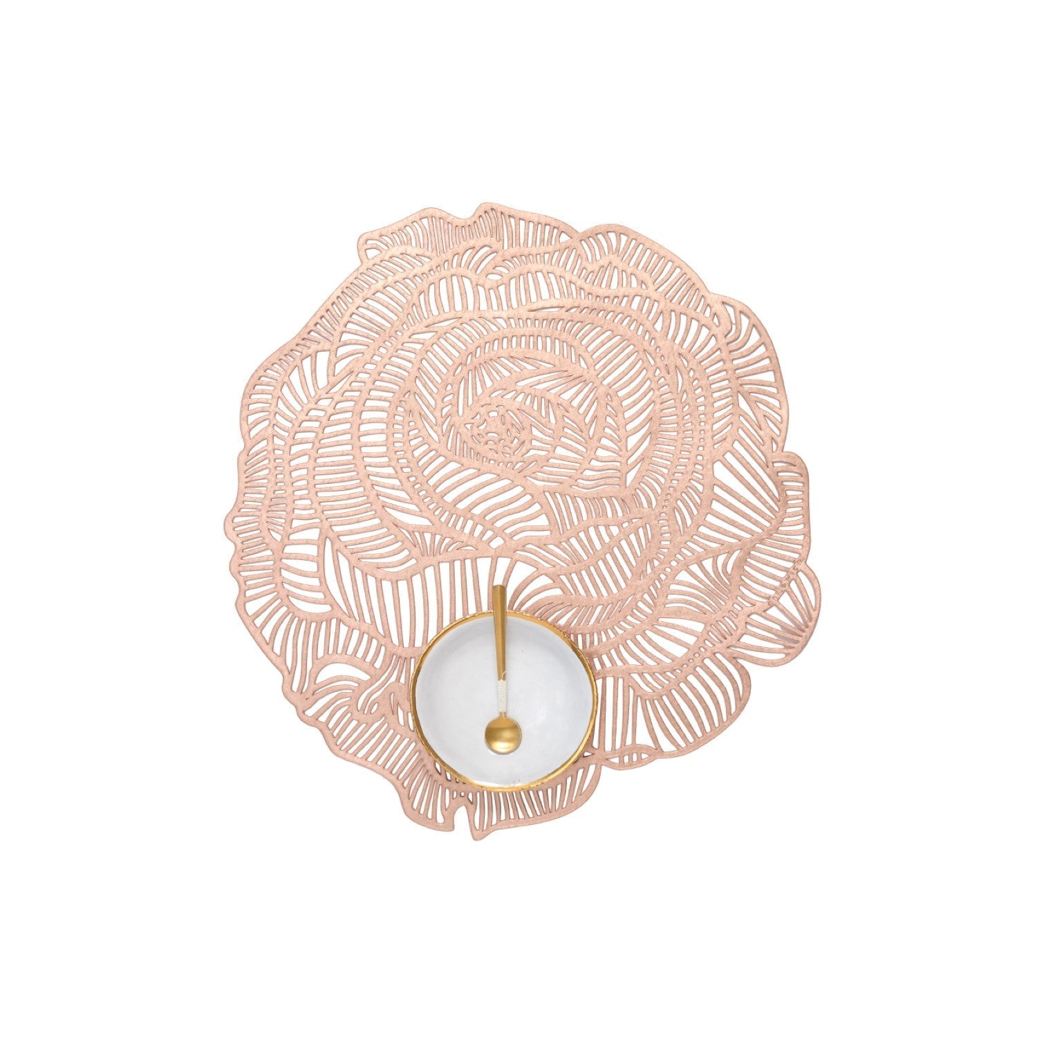 Pressed Rose Placemat Chilewich Chw 101078 001 5