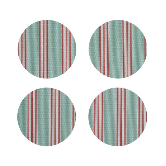 Festive Stripe Set Of 4 Coasters Meri Meri Chw 101117 001 2
