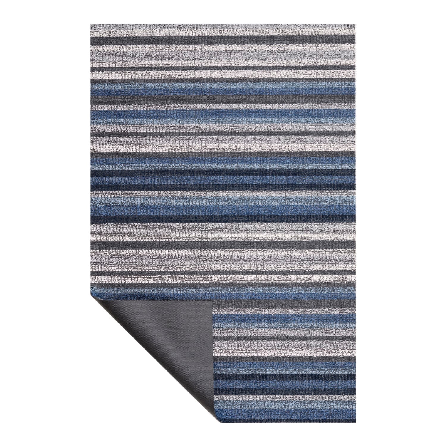Horizon Stripe Deep Sea Shag Chilewich Chw 201296 001 2