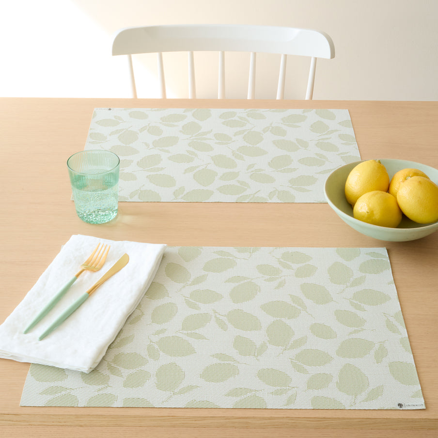 Lemon Leaves Placemat Martha Stewart Chw 101096 001 23