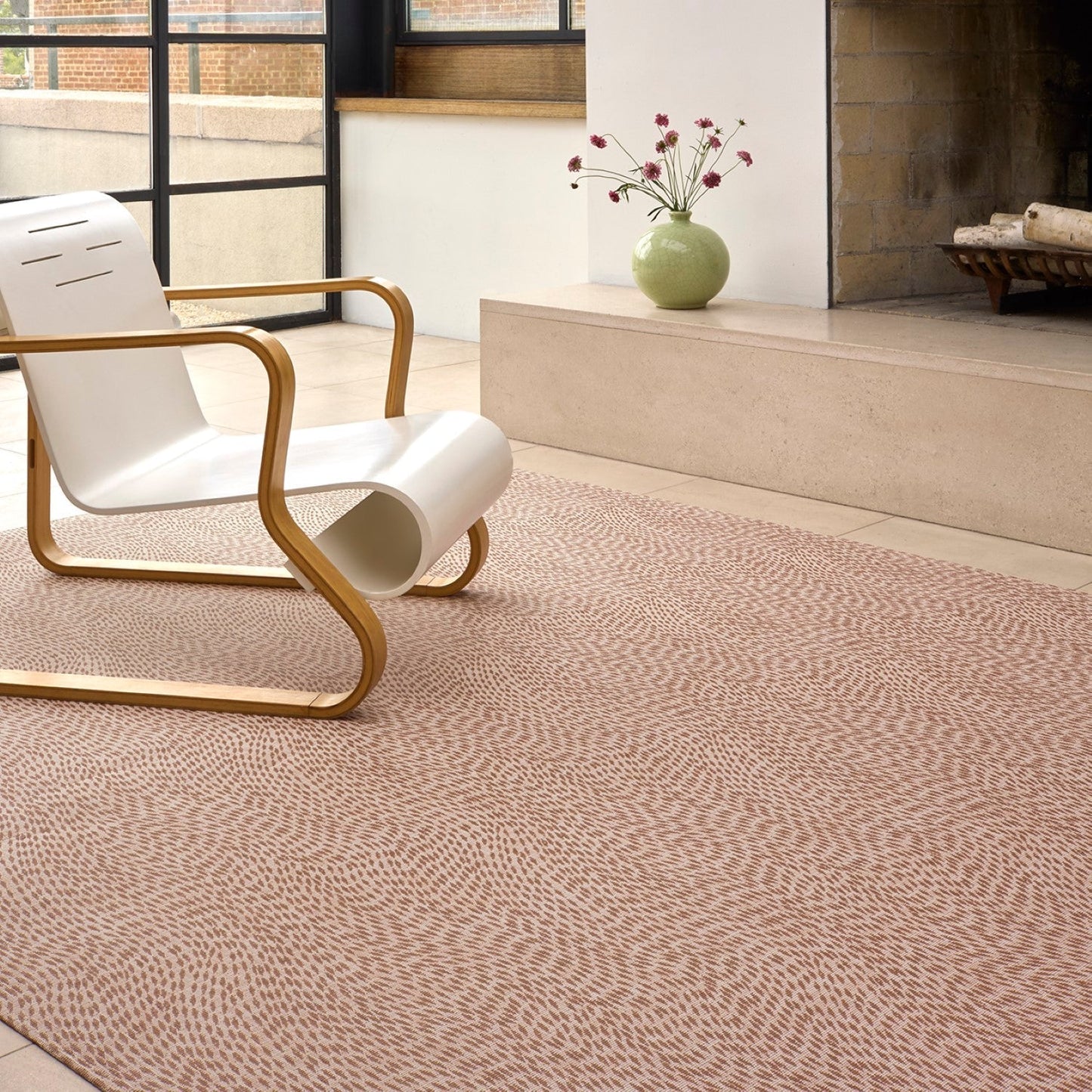 Flutter Rosewood Rug Chilewich Chw 201310 001 7