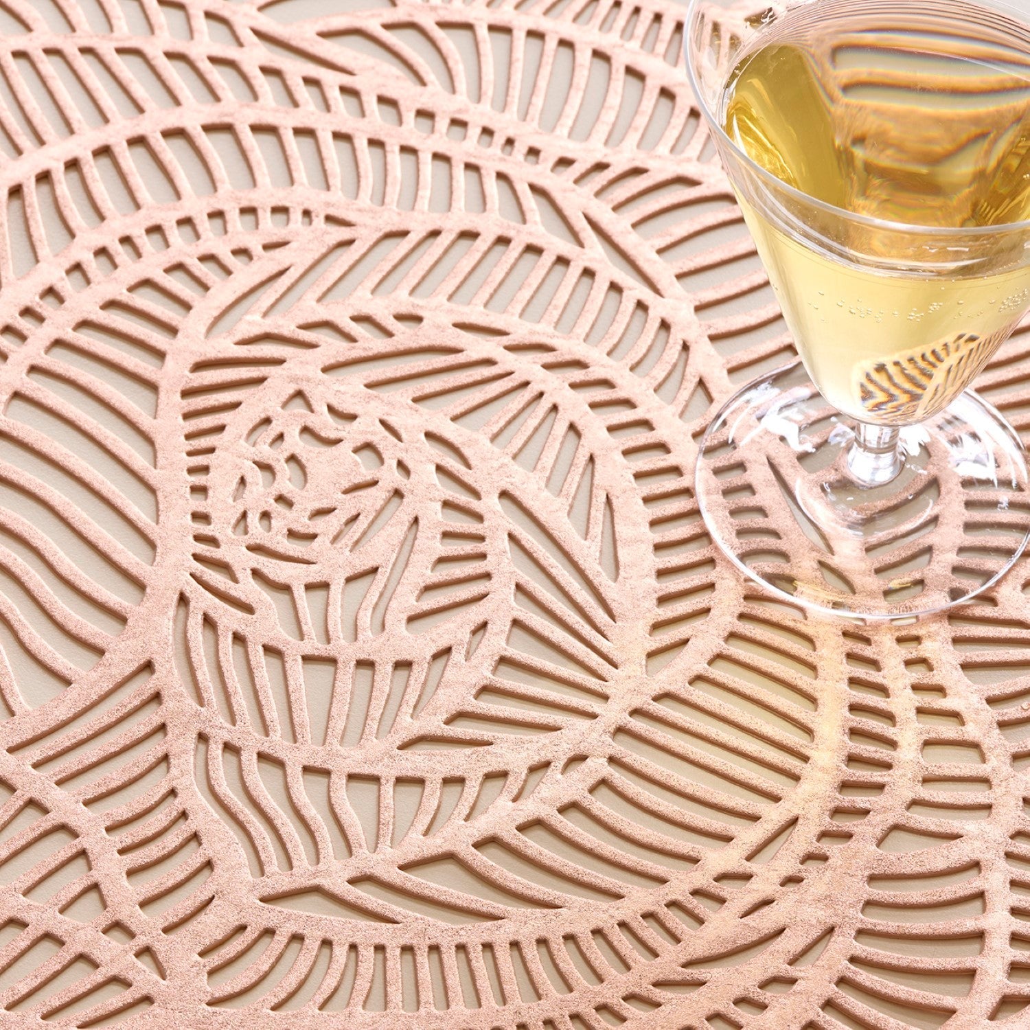 Pressed Rose Placemat Chilewich Chw 101078 001 8