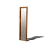 teak wood figure mirror 1