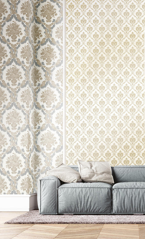 Damasco Wallpaper in Tiffany