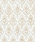 Damasco Wallpaper in Sky Blue