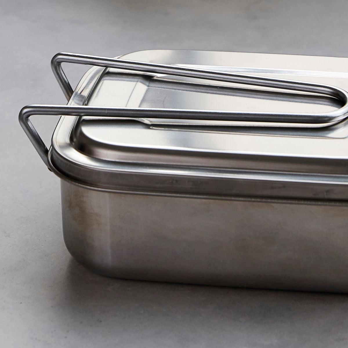 boxit lunch box silver finish 2