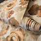 Paeonia Wallpaper in Mandarine Beige