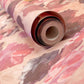 Paeonia Wallpaper in Mulberry Blush