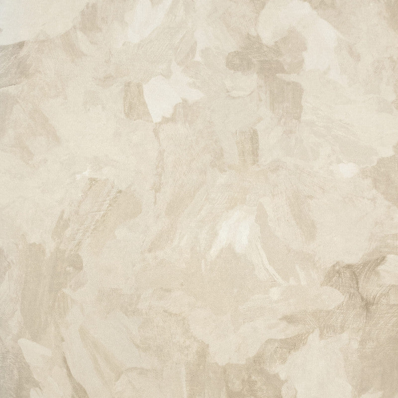 Paeonia Plain Wallpaper in Beige