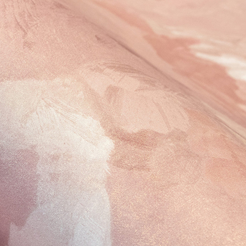 Paeonia Plain Wallpaper in Blush