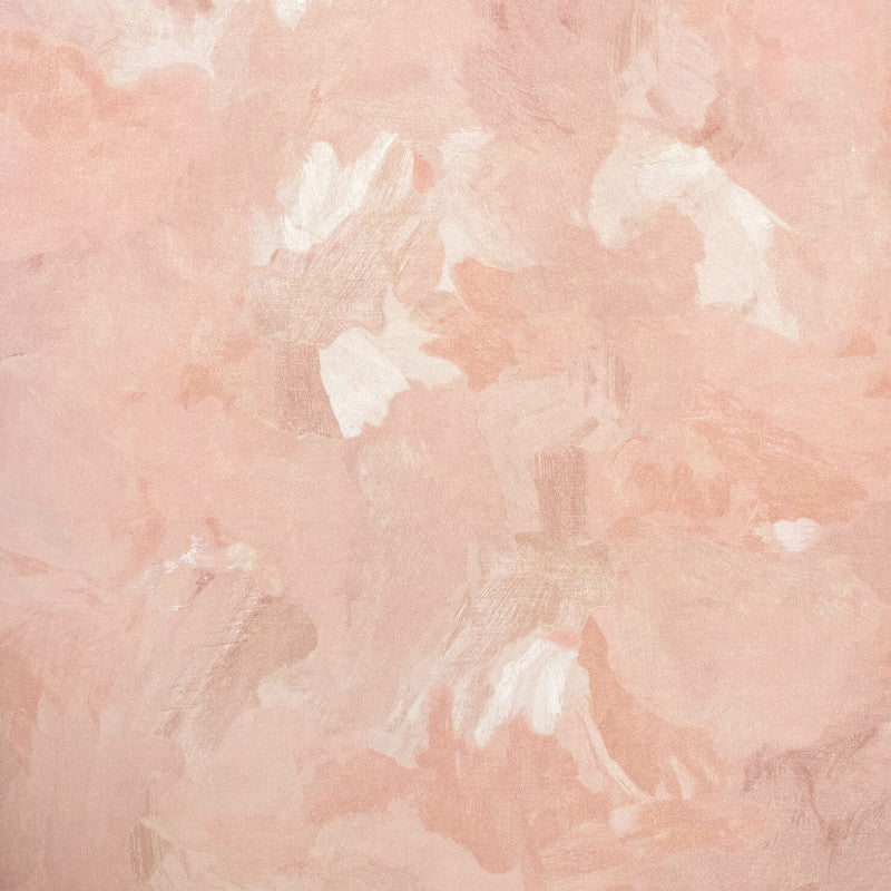 Paeonia Plain Wallpaper in Blush