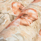 Petunia Wallpaper in Aurora Red Peach