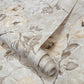 Petunia Wallpaper in Apricot Greyish
