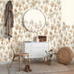 Tilia Wallpaper in Cord Cream