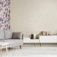 Tilia Plain Wallpaper in Mud