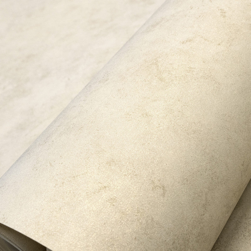 Tilia Plain Wallpaper in Mud