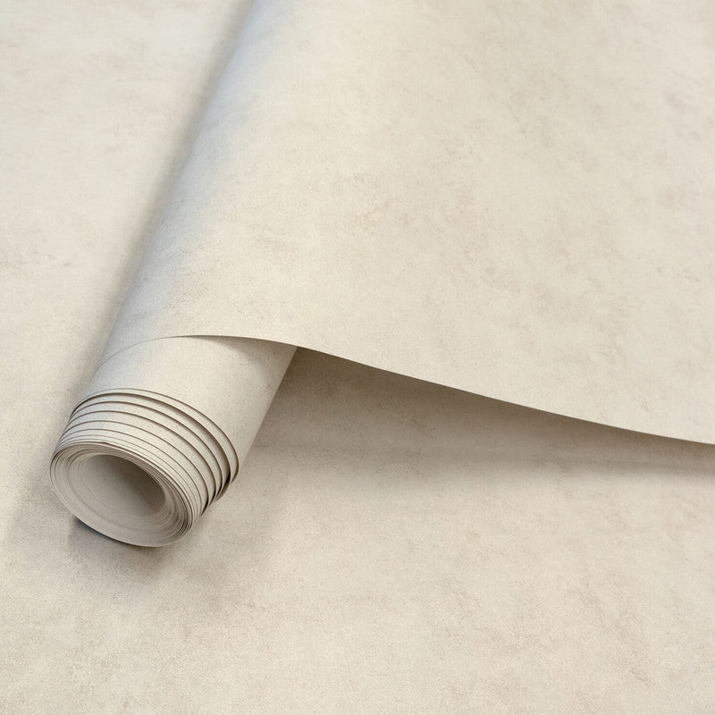 Tilia Plain Wallpaper in Mud