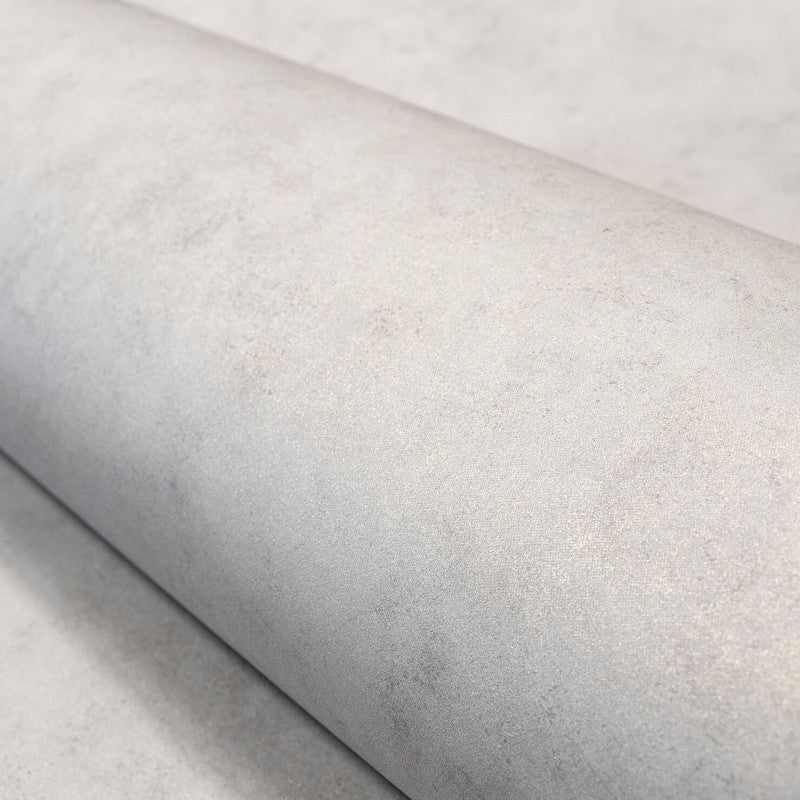 Tilia Plain Wallpaper in Stone