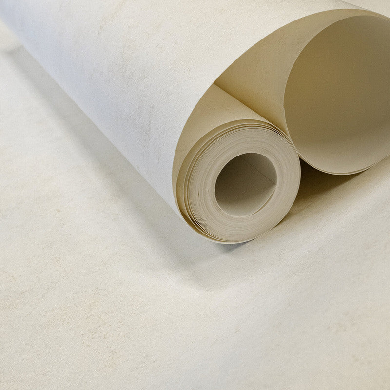 Tilia Plain Wallpaper in Cream