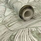 Monstera Wallpaper in Olive Sage