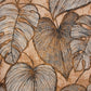 Monstera Wallpaper in Bronze Peach