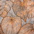 Monstera Wallpaper in Rust Mirage