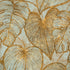 Sample Monstera Wallpaper in Gold Teal