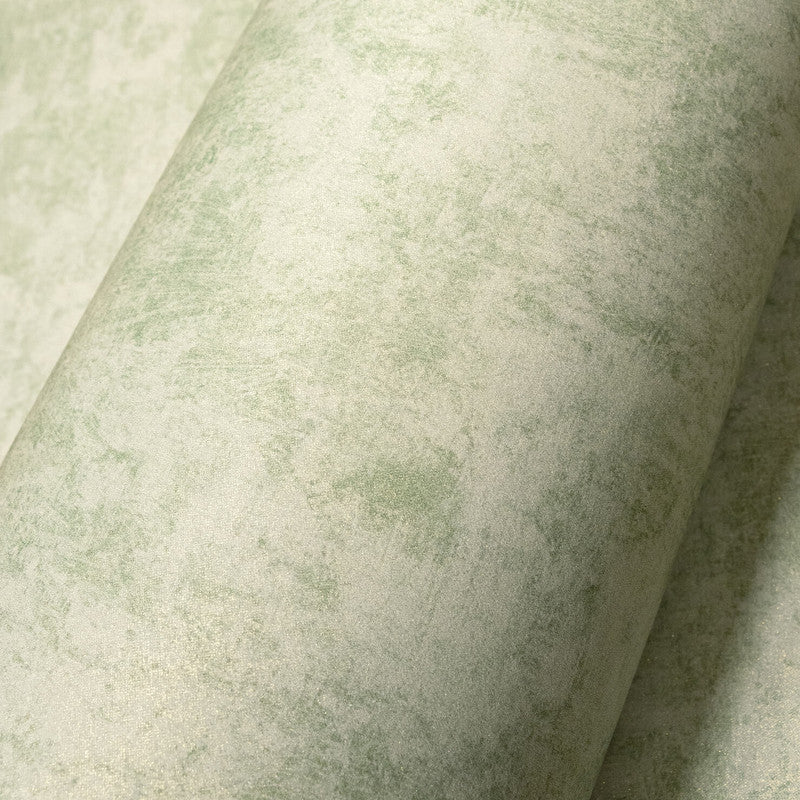 Monstera Plain Wallpaper in Sage