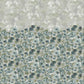 Paeonia Twinwall Wall Mural in Smaragd Grey