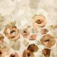 Paeonia Twinwall Wall Mural in Mandarine Beige