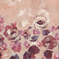 Paeonia Twinwall Wall Mural in Mulberry Blush