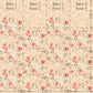 Petunia Twinwall Wall Mural in Aurora Red Peach
