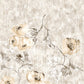 Petunia Twinwall Wall Mural in Apricot Greyish